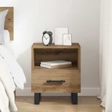  Noćni ormar Umjetnički hrast 40 x 35 x 47,5 cm | shoptok.hr