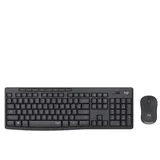 MK295 silent wireless combo yu tastatura + miš crna