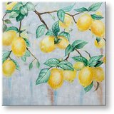  Slikana slika na platnu limun 60x60 cm Cene