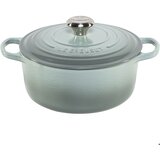 Le Creuset Signature Bräter rund 24 cm sea salt | shoptok.hr