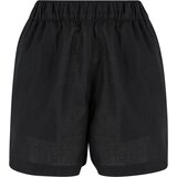 Urban Classics Women's Linen Shorts Black | Eponuda.ba