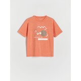 Reserved majica regular - oranžna | Shoptok.si