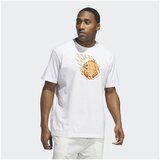 Adidas Majice s kratkimi rokavi On Fire G T Bela | Shoptok.si