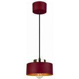  Luster na sajli IGNIA 1xE27/60W/230V bordo/zlatna | Eponuda.com