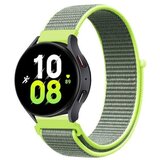 Chameleon Najlonski pašček za uro (22 mm) - rumeno zelen | Shoptok.si