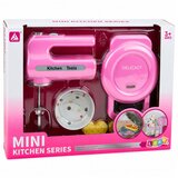 KITCHEN Set Waffle Maker Mixer Interchangeable Tips Lights Sounds Pink | shoptok.hr