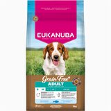 Eukanuba Grain Free Adult Small / Medium Breed s morskom ribom - 3 kg | shoptok.hr