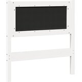  Uzglavlje Ostalo Bijelo 80 cm Masivna borovina | shoptok.hr