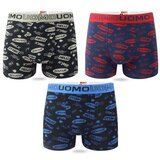 Uomo 3-PACK moške boksarice hello Cene