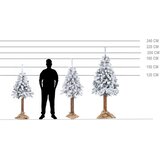  Ct0201 smreka prekrivena snijegom na deblu 160 cm Cijene