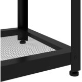  Stolić za kavu sivo-crni 90x45x45 cm MDF i željezo | Eponuda.ba
