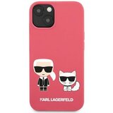 Karl Lagerfeld KLHCP13MSSKCP za iPhone 13 6.1 pink silikonska zaščita - Full Bodies | Shoptok.si