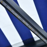 Tenda na ručno uvlačenje LED 300 x 250 cm plavo-bijela | Eponuda.com