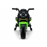  XW-07 Battery-Powered Motorbike with Illuminated LED Wheels Green | Eponuda.com