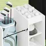 Golf ormar s kotačem Jednobojno Bijelo 65 x 45 x 98 cm | Eponuda.ba