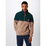 Iriedaily Majica 'Monte Noe' bež / zelena / rdeča | Shoptok.si