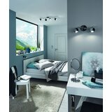 Eglo bimeda reflektor/4, led, gu10, 4x3w, 4x240lm, nikl crni/krom | shoptok.hr