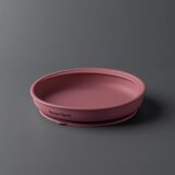 Tommee Tippee EasiStick™ Silicone Weaning Plate tanjur s vakuumskim držačem 4m+ Pink 1 kom | shoptok.hr