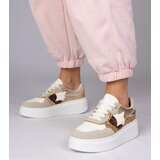 D/CEO marka niezdefiniowana Leopard glitter sneakers with animal print Bertula | shoptok.hr