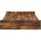  Krevet s ladicama Dimljeni hrast 120 x 200 cm Konstruirano drvo | shoptok.hr