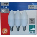 Eglo LED sijalica E14 4W NW 4000K PRIRODNO BELA 3pack 10711 | ePonuda.com