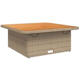 vidaXL 4-dijelni vrtni blagovaonski set od poliratana s jastucima bež | shoptok.hr