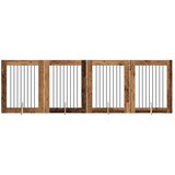  Vrata za pse z stojali 4 pcs Star les 80 x 100 cm, (5000232742) | Shoptok.si