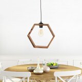 Opviq hexagon antiquation brown chandelier Cene
