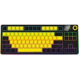Lorgar KBP70TKLW, Wireless TKL Mechanical Gaming Keyboard Pro, Black/yellow, EN layout | Eponuda.ba