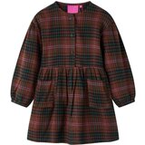  Dječja haljina dugih rukava boja konjaka 104 | shoptok.hr