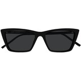 Saint Laurent Ženske Sunčane naočale SL 737 MICA THIN Black | shoptok.hr