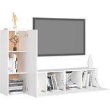  3-dijelni set TV ormarića bijeli od konstruiranog drva | shoptok.hr