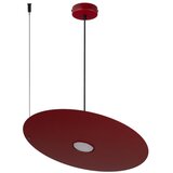  Luster na sajli PIATTO 1xGX53/15W/230V, prečnik 45 cm, bordo Cene