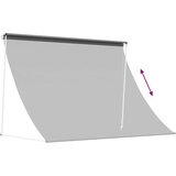 Nadstrešnica Svjetlosiva 350 x 150 cm | shoptok.hr