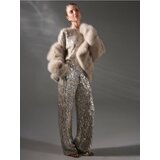 Sinsay Hlače wide leg s šljokicama | shoptok.hr