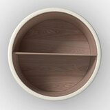 Bessagi Home Klubska Miza Elliot Bela, Prostor Za Shranjevanje | Shoptok.si