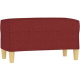  Klupa Crvena boja vina 70 x 35 x 41 cm od tkanine | shoptok.hr