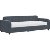  Dnevni krevet s madracem tamnosivi 80 x 200 cm baršunasti | shoptok.hr