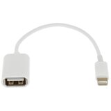 OTG On-The-Go USB kabel / adapter Lightning - beli | Shoptok.si