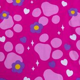 Jerry Fabrics Ružičasta pamučna dječja posteljina za dječji krevetić 100x135 cm Paw Patrol "Pawsome friendships grow" – | shoptok.hr