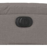 vidaXL Električni naslonjač od tkanine smeđesivi | shoptok.hr