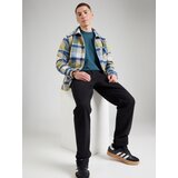 Carhartt WIP Majica 'Vista' safir / svetlo modra / temno rumena | Shoptok.si