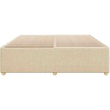  Okvir za krevet bez madraca krem 180 x 200 cm od tkanine | shoptok.hr