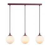  Luster na sajli COSMO 3xE14/10W/230V crvena | Eponuda.com