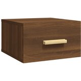 Furnova Stenska nočna omarica rjavi hrast 35x35x20 cm, (21926259) | Shoptok.si