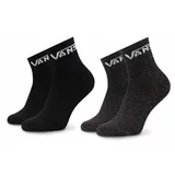 Vans Set 2 parov otroških visokih nogavic Drop V Classic VN0A7PTC Črna