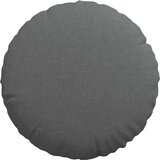  Jastučići za sjedenje 2 pcs Tamno siva Ø40 x 13 cm tkanina | shoptok.hr