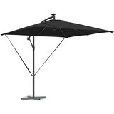  Suncobran Crna 249 x 249 x 250 cm Poliester i aluminij | shoptok.hr