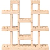  Stalak za biljke 104 5 x 25 x 109 5 cm od masivne borovine | shoptok.hr