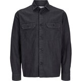 Jack & Jones Muška teksas košulja 12269262, Crna cene